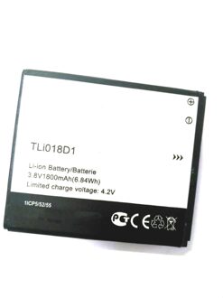 Westrock 1800 mAh TLi018D1 Batterij voor ALCATEL ONE Touch Pop D5 Dual 5038x OT5038X Pop 3 5015D OT 5016 5051A mobiele Telefoon