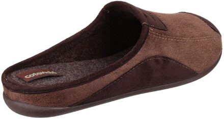 Westwell Stoffen Heren Bruine Pantoffels - EU 43 / UK 9