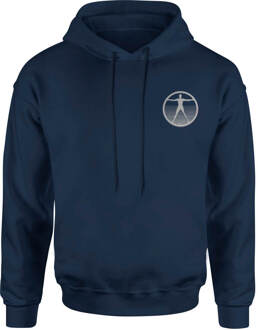 Westworld Logo Embroidered Unisex Hoodie - Navy - L