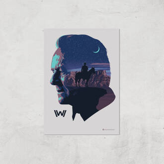 Westworld Robert Ford A2 Giclee Art Print Meerdere kleuren