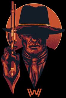 Westworld The Man In Black Men's T-Shirt - Black - 3XL Zwart