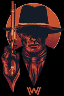 Westworld The Man In Black Men's T-Shirt - Black - L - Zwart