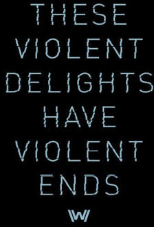 Westworld Violent Delights Women's T-Shirt - Black - XL Zwart