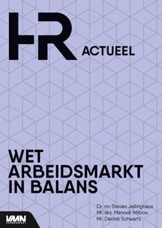 Wet Arbeidsmarkt In Balans