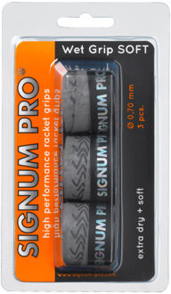 Wet Grip SOFT Verpakking 3 stuks grijs - nosize
