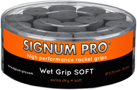 Wet Grip SOFT Verpakking 30 Stuks grijs - one size