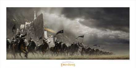 Weta Workshop Lord of the Rings Art Print Faramir's Charge 59 x 30 cm