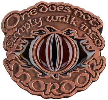 Weta Workshop Lord of the Rings Collectors Pin One Does Not Simply Walk Into Mordor 4 cm