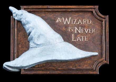 Weta Workshop Lord of the Rings Magnet A Wizard Is Never Late
