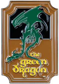 Weta Workshop Lord of the Rings Magnet The Green Dragon (Enamel) 7 cm