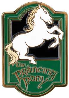 Weta Workshop Lord of the Rings Magnet The Prancing Pony (Enamel) 7 cm
