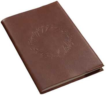 Weta Workshop Lord of the Rings Notebook Middle-earth Leather 23 cm