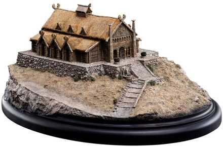 Weta Workshop Lord of the Rings Statue The Golden Hall of Edoras 9 cm