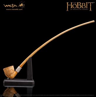 Weta Workshop The Hobbit An Unexpected Journey Replica 1/1 Scale The Pipe of Bilbo Baggins 35cm