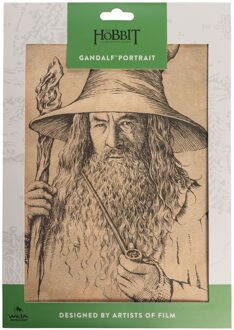 Weta Workshop The Hobbit Art Print Portrait of Gandalf the Grey 21 x 28cm