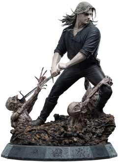 Weta Workshop The Witcher Statue 1/4 Geralt the White Wolf 51 cm - Damaged packaging