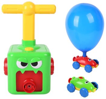 Wetenschap Fysieke Zelfgemaakte Ballon Auto Kinderen Inertiële Power Ball Auto Science Experiment Speelgoed Kinderen Verjaardag Cadeaus Voor Kids A 12stk bal