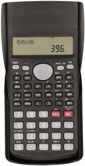 Wetenschappelijke bureau rekenmachine - voor kantoor of school - calculator Zwart