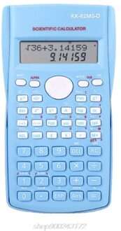 Wetenschappelijke Rekenmachine Briefpapier School Office Techniek Multifunctionele Techniek Briefpapier Wetenschappelijke A06 21 blauw
