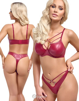 Wetlook beugel bh en riostring, CC2214237 - Maat: 75B/S