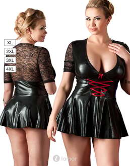 Wetlook Dessous Jurkje Grote Maten, CC2715201 - Maat:: XL