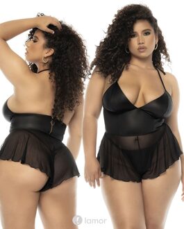 Wetlook/Mesh body, MP210384 - Maat: XL/2XL