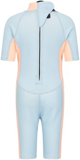 Wetsuit met contrasterende panelen voor kinderen (Perzik)