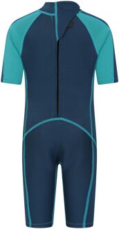 Wetsuit met contrasterende panelen voor kinderen (Teal) Groenblauw - 11-12J / 146-152cm