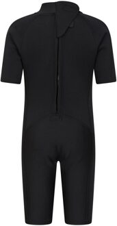 Wetsuit met kort logo voor kinderen/kids (Zwart) - 13J / 158cm