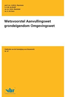 Wetsvoorstel Aanvullingswet Grondeigendom