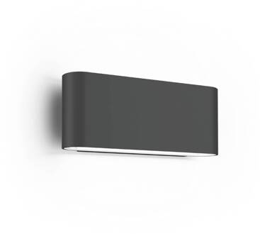 WEVER & DUCRÉ LED buiten wandlamp Kiosk 1.0 antraciet 2700 K