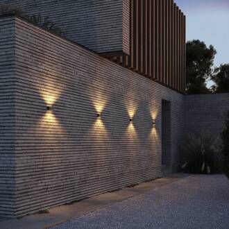 WEVER & DUCRÉ LED buiten wandlamp Kiosk 1.0 brons, 2.700 K