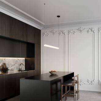 WEVER & DUCRÉ LED hanglamp Finelle 1.0 beige 2700K dimbaar beige, transparant