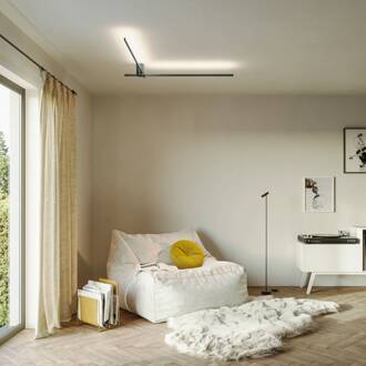 WEVER & DUCRÉ LED plafondlamp Fil Spin 1.0 zwart 927