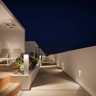 WEVER & DUCRÉ Palos Carré 1.0 3.000K 20cm zwart zwart (RAL 9005)