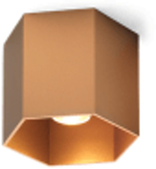 Wever & Ducré Wever Ducre Hexo 1.0 LED Opbouwspot - Koper