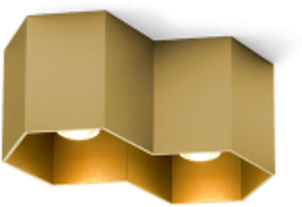Wever & Ducré Wever Ducre Hexo 2.0 LED Opbouwspot - Goud