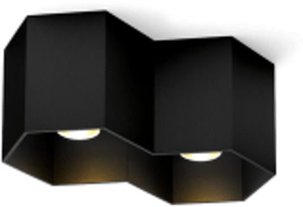 Wever & Ducré Wever Ducre Hexo 2.0 LED Opbouwspot - Zwart