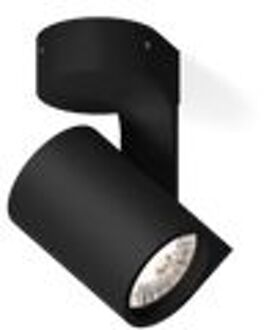 Wever & Ducré Wever Ducre Sqube on Base 1.0 LED Spot - 2700K - Zwart