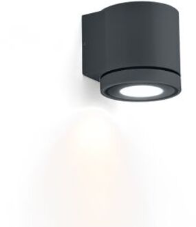 Wever & Ducré Wever Ducre Tube Wall 1.0 LED Wandlamp - Donkergrijs