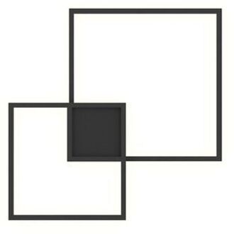 Wever & Ducré Wever Ducre Venn 1.0 LED Wandlamp - Zwart