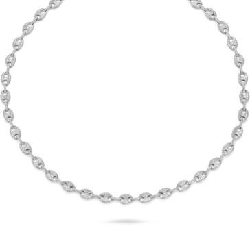 WG diamond mariner link necklace 21.05657.002