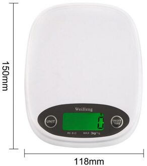 WH-B12 Digitale Mini Balance Pocket Keukenweegschaal Premium Voedsel Schaal Voor Bakken Koken 7Kg/1G Elektronische Weegschaal schaal B2 3kg 0.1g