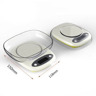 WH-B12 Digitale Mini Balance Pocket Keukenweegschaal Premium Voedsel Schaal Voor Bakken Koken 7Kg/1G Elektronische Weegschaal schaal D1 7kg 0.1g