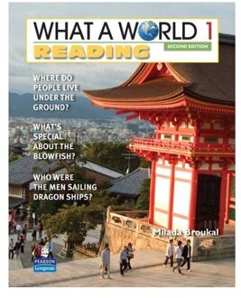 WHAT A WORLD 1 READING     2/E STUDENT BOOK         247267