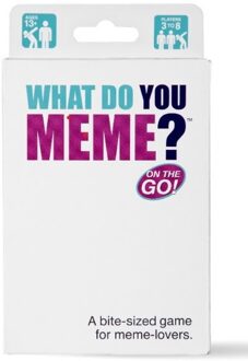 What Do You Meme? - Adult Party Game - Travel Edition - UK Edition