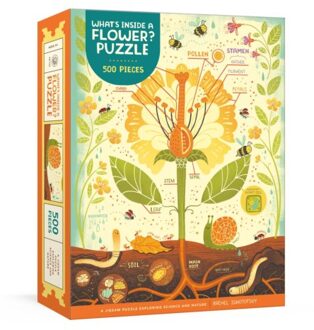 What's Inside A Flower? Puzzle - Rachel Ignotofsky