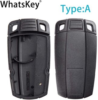 Whatskey 3 Knop Auto Sleutel Shell Voor Bmw 1 5 3 6 Serie X5 X6 E87 E89 E91 E92 E60 e90 Vervanging Remote Smart Key Blank Case type A