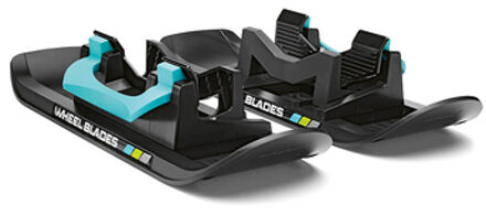 Wheelblades XL Ski Paar voor kinderwagen zwart/blauw