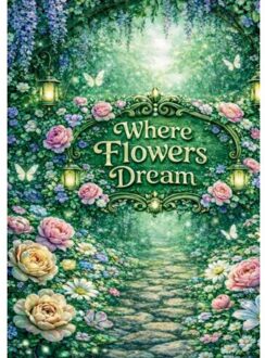 Where Flowers Dream - Mrds Coloring Books